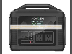 Estación de energía renovable portátil versátil de 1200W para aventuras al aire libre