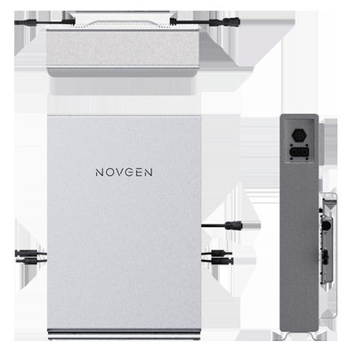NOVB-2400 Almacenamiento de energía solar en el balcón 1000W 25A 400x587x102mm Dimensión