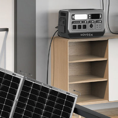 Estación de energía portátil con almacenamiento de planta de energía de balcón conectado a la red inteligente de encendido/apagado