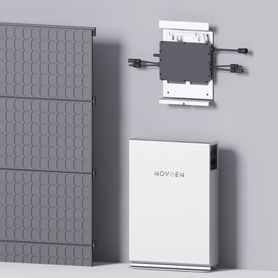 LiFePO4 Batería renovable Balcón Sistema solar 2400Wh OEM ODM Aceptado